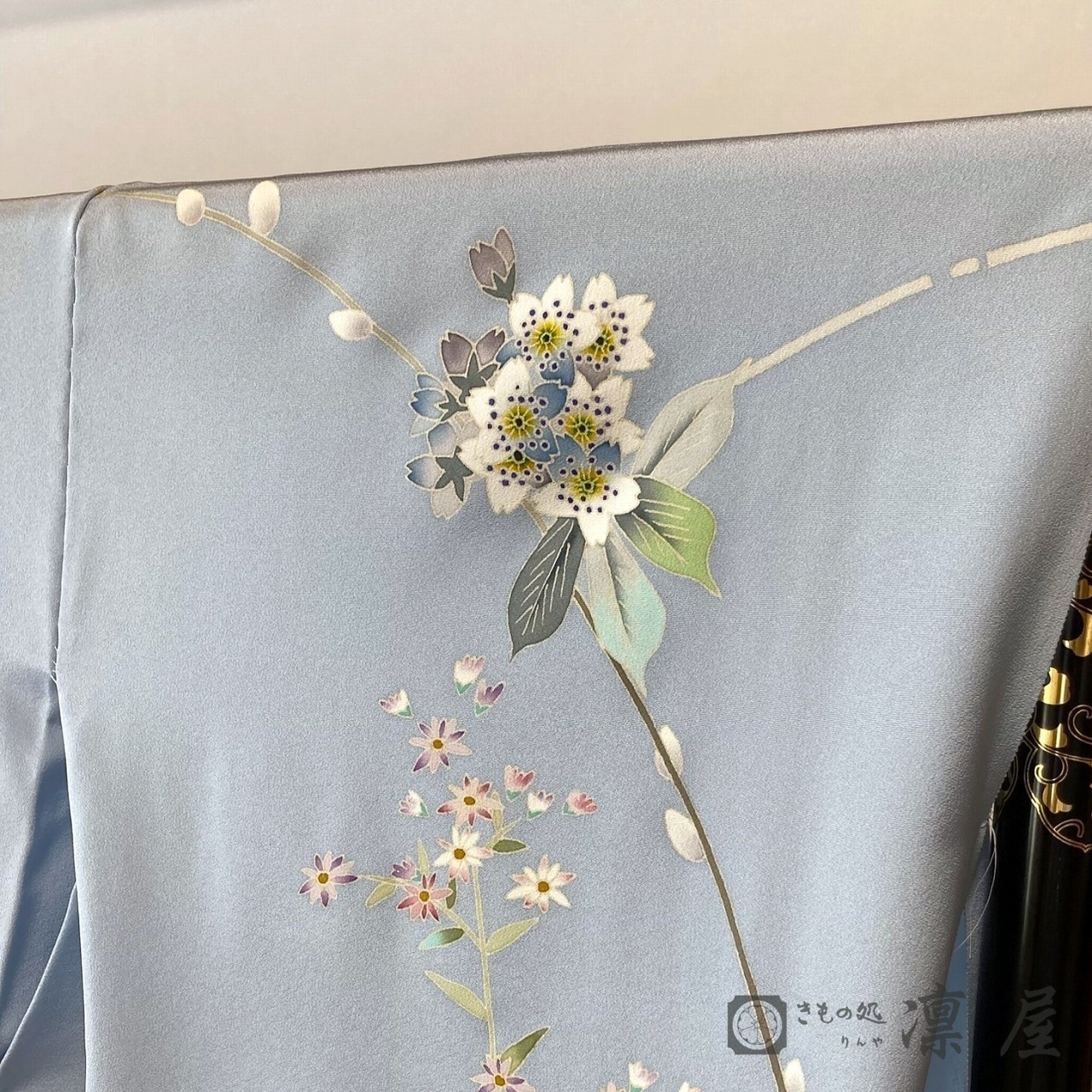 加賀友禅 訪問着 茶谷孝志「花彩」5