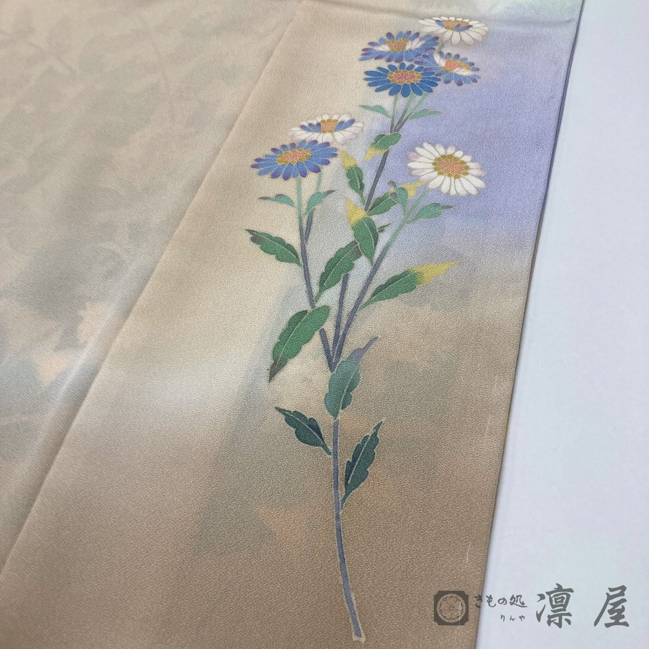 加賀友禅 訪問着　藤藁隆「華かおるころ」7