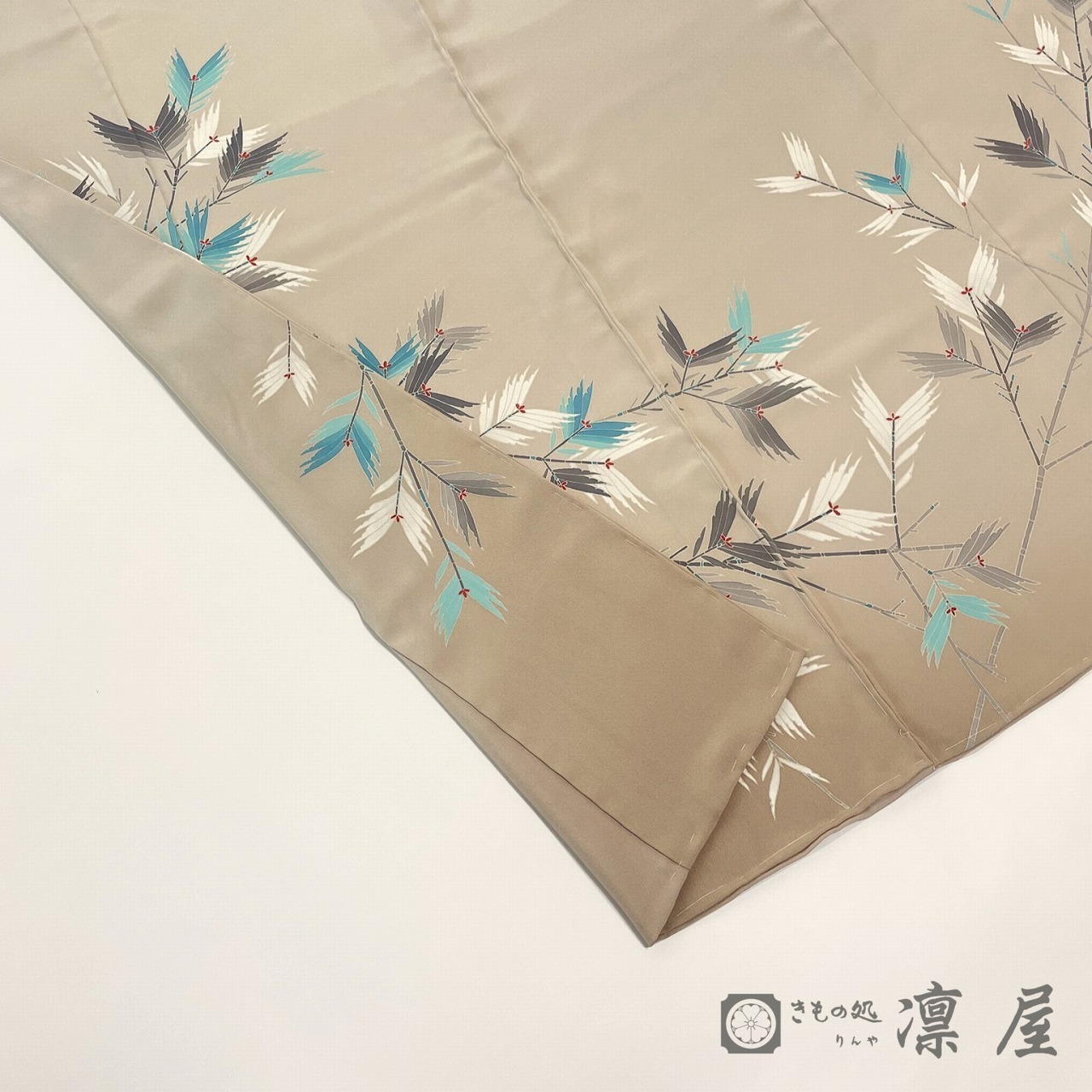 加賀友禅 訪問着　高平良隆「杉」6