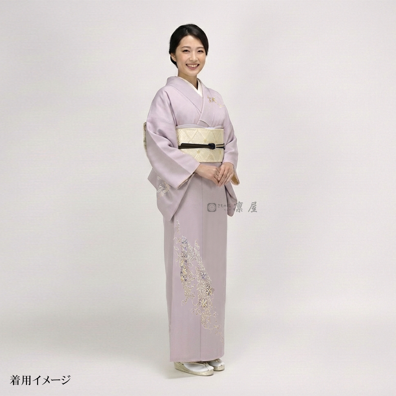 加賀友禅 訪問着 吉村伊佐子「追憶の天平」8