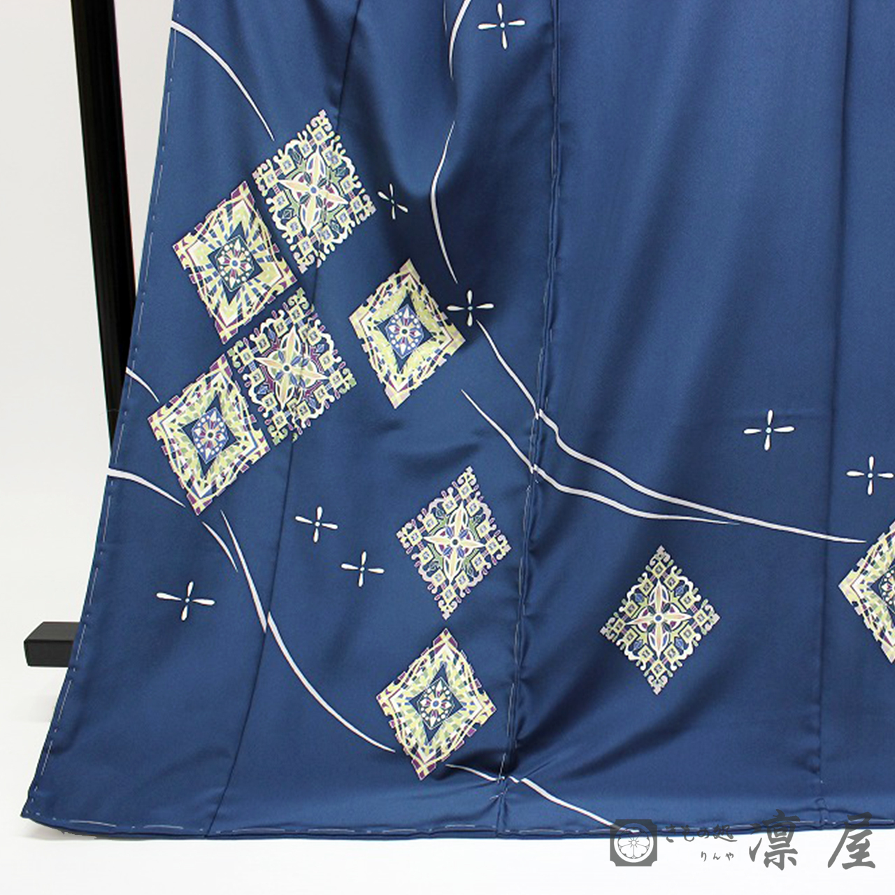 加賀友禅 訪問着　古泉良範「菱華紋」2