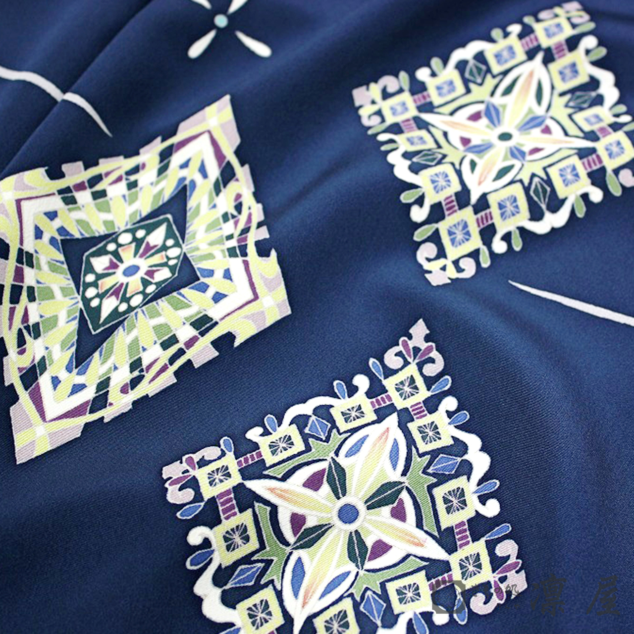 加賀友禅 訪問着　古泉良範「菱華紋」5