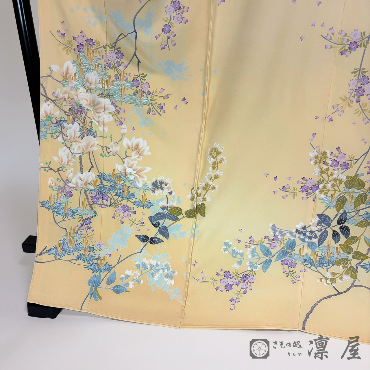 加賀友禅 訪問着　宮野勇造「春謡」2