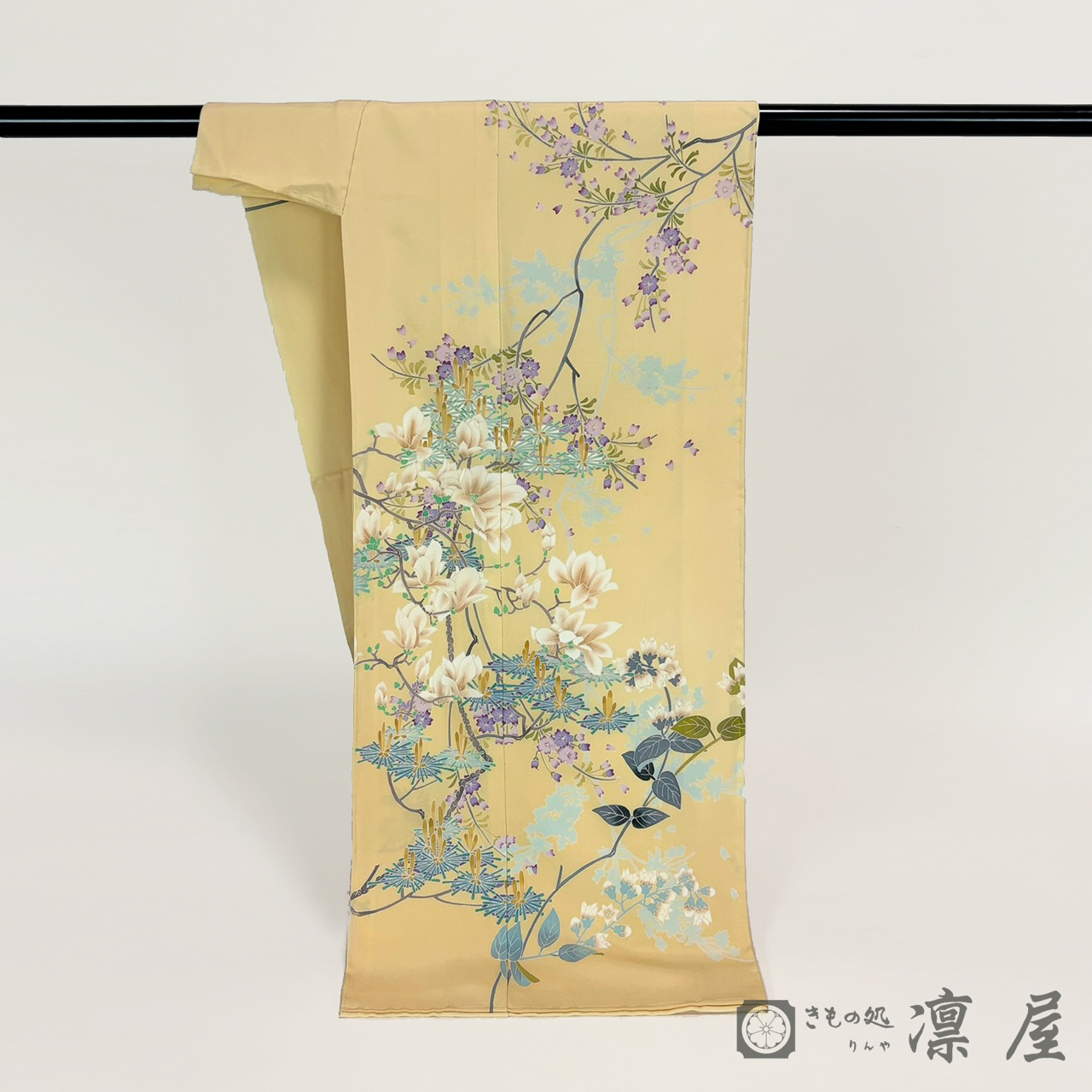 加賀友禅 訪問着　宮野勇造「春謡」4