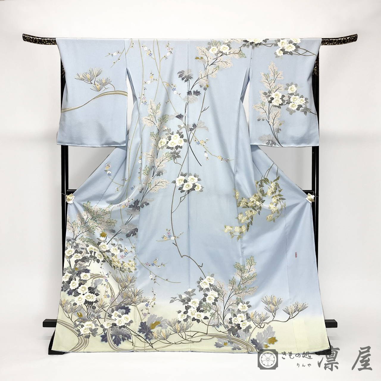 加賀友禅 訪問着　宮野勇造「瑞松」1