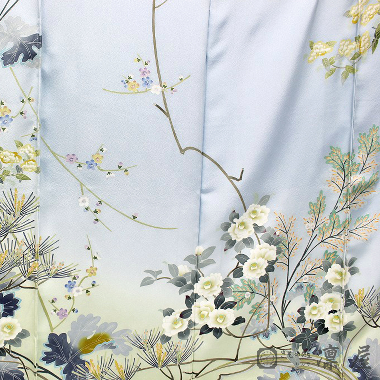 加賀友禅 訪問着　宮野勇造「瑞松」3