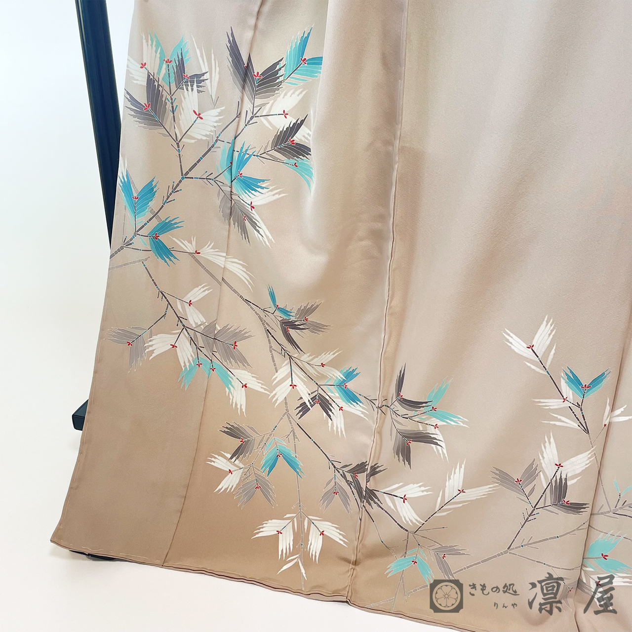 加賀友禅 訪問着　高平良隆「杉」2