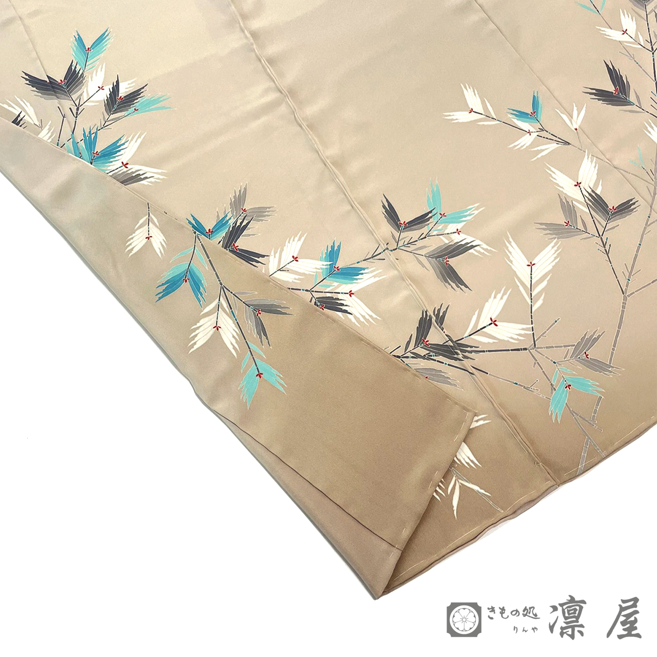 加賀友禅 訪問着　高平良隆「杉」5