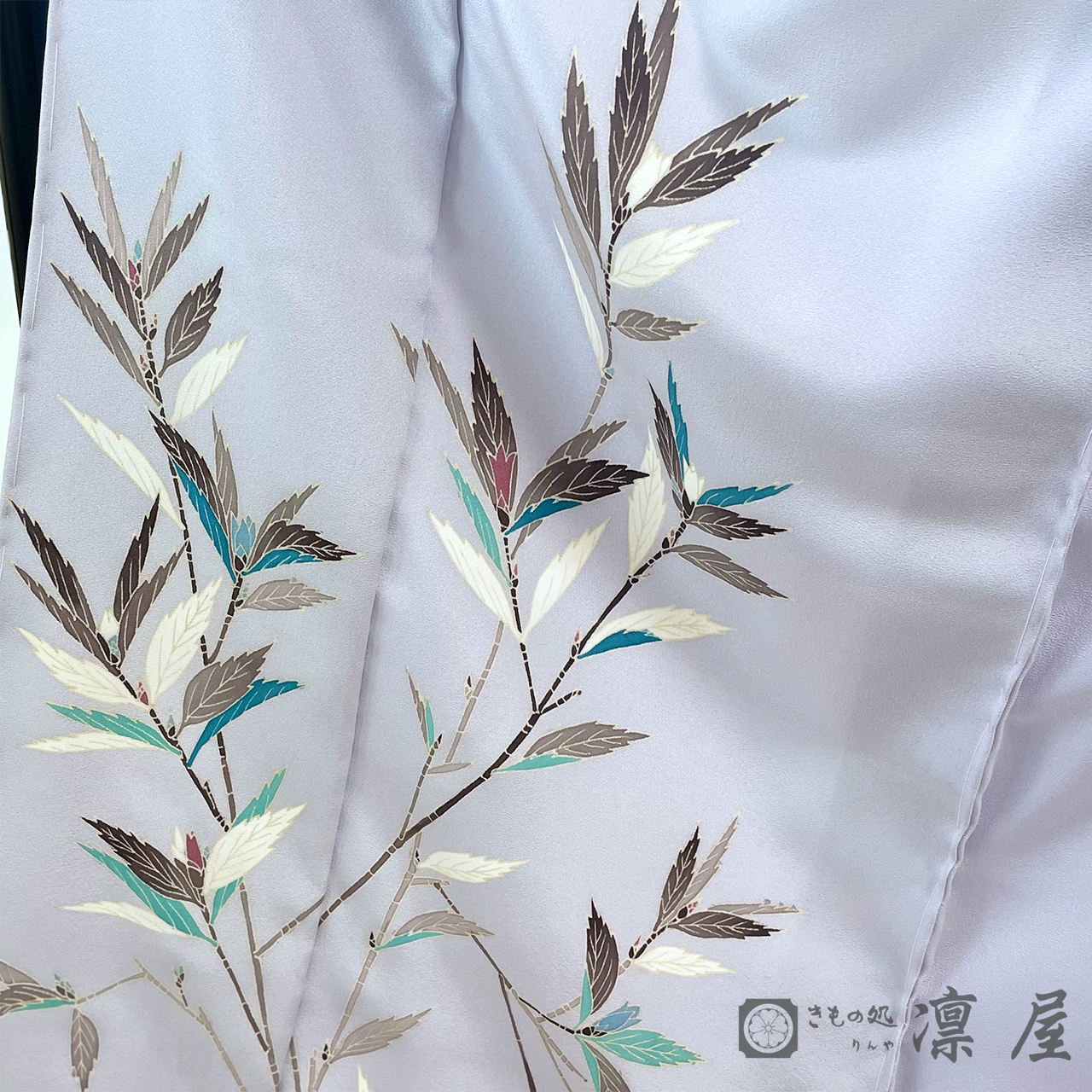 加賀友禅 附下訪問着　高平良隆「野々里」3